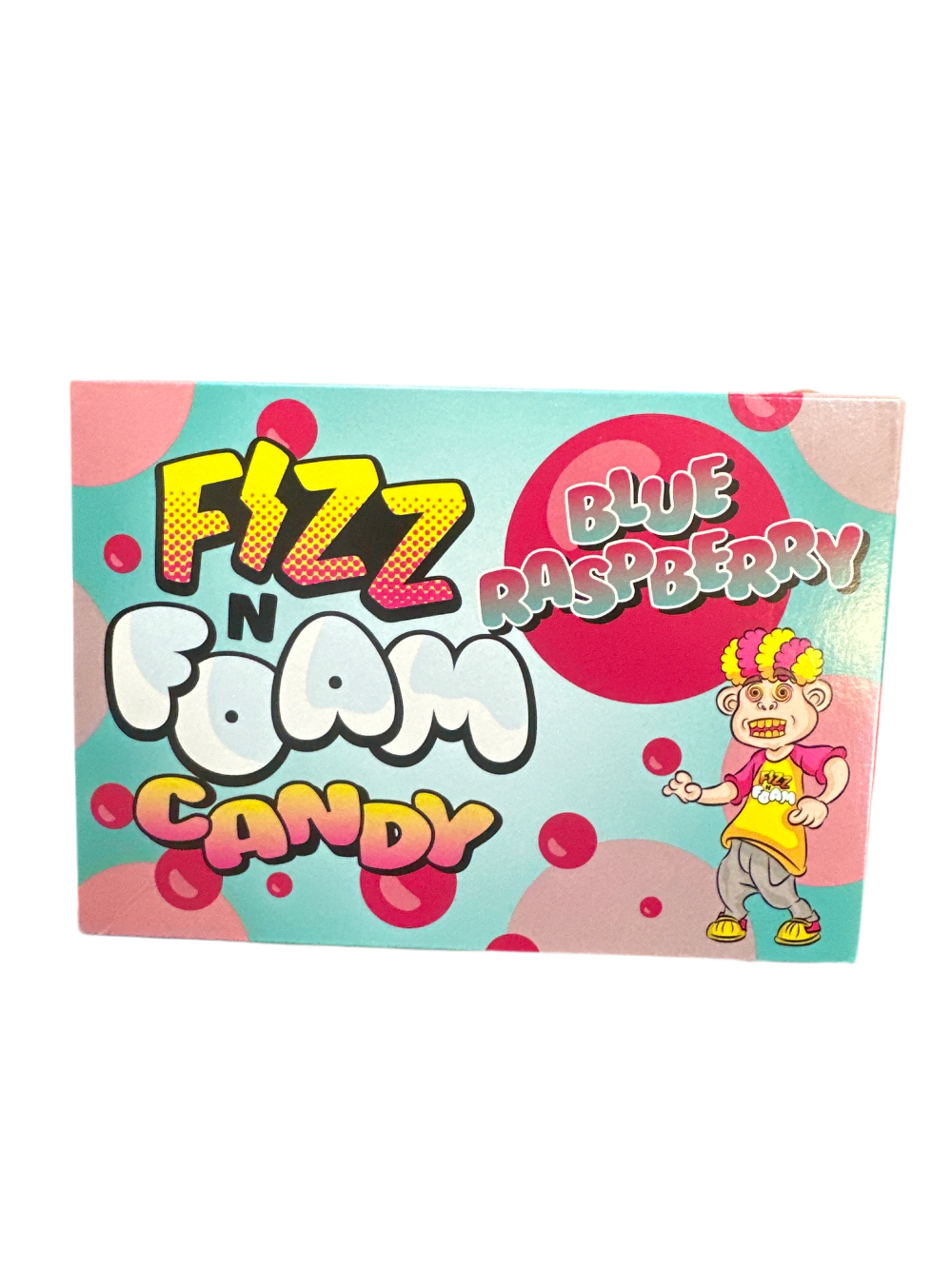 Fizz foam blue raspberry box 100g