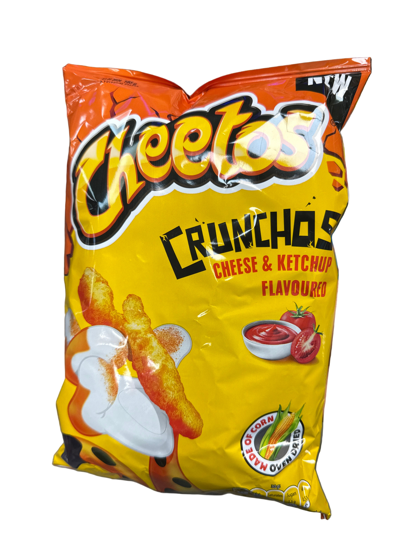 Cheetos flaming hot bag