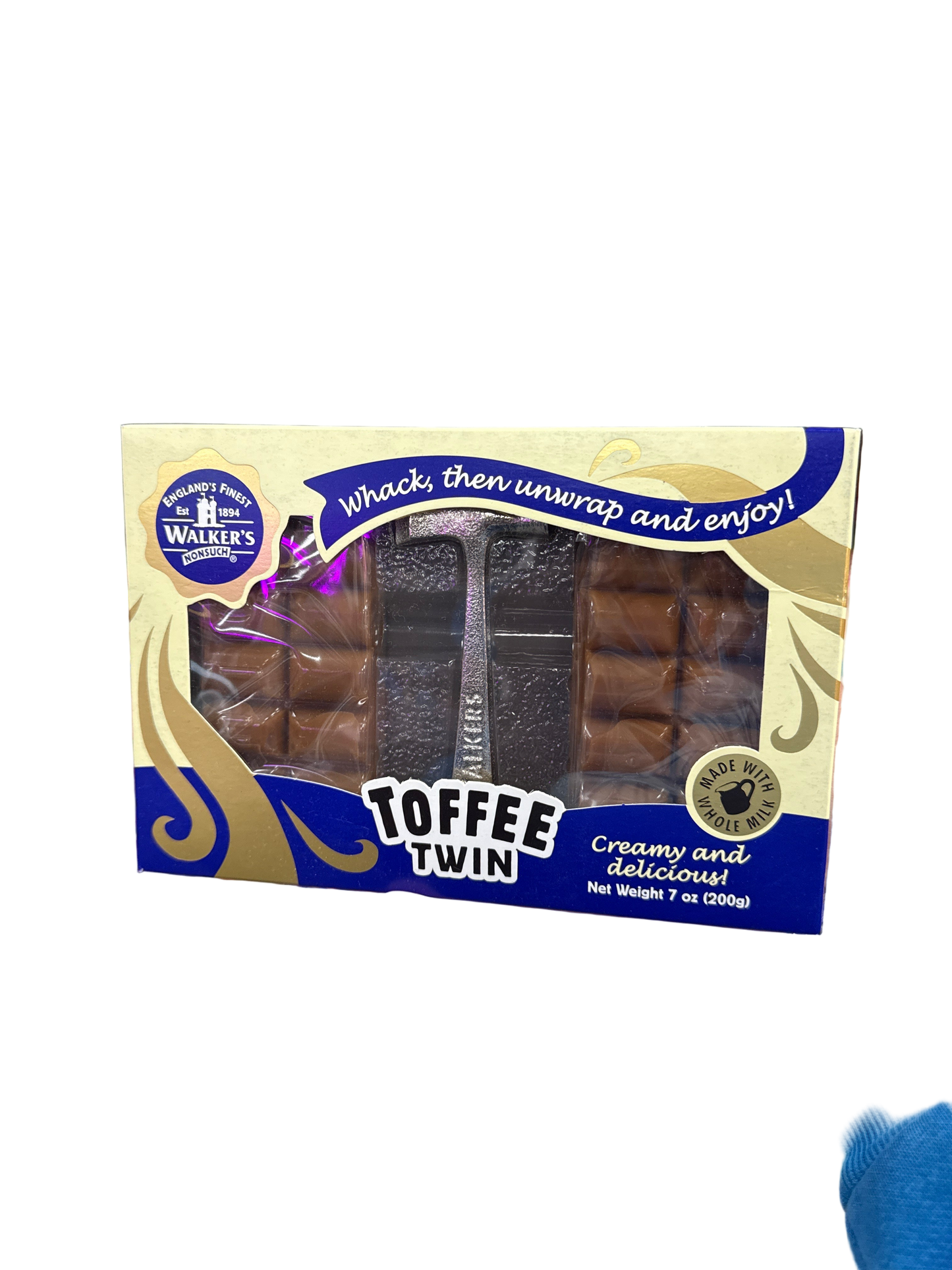 Liquorice toffee slab