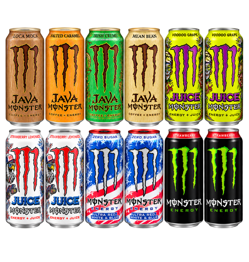 Monster energy drinks