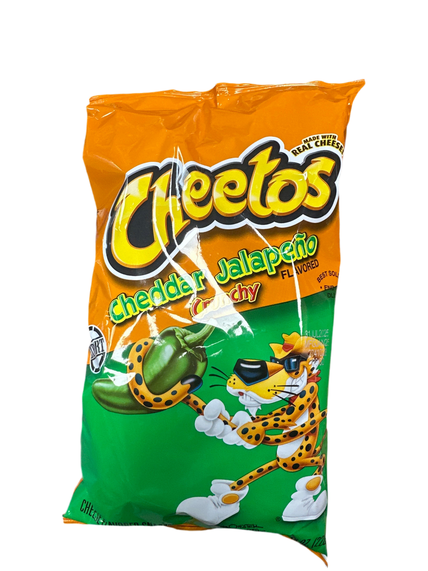 Cheetos flaming hot bag