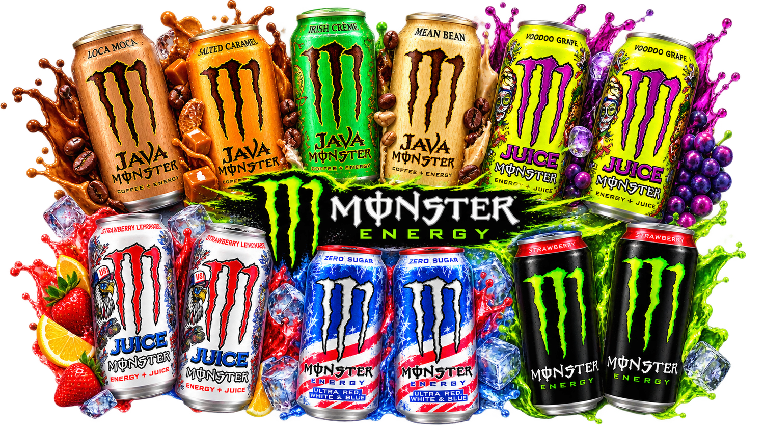 USA MONSTER DRINKS