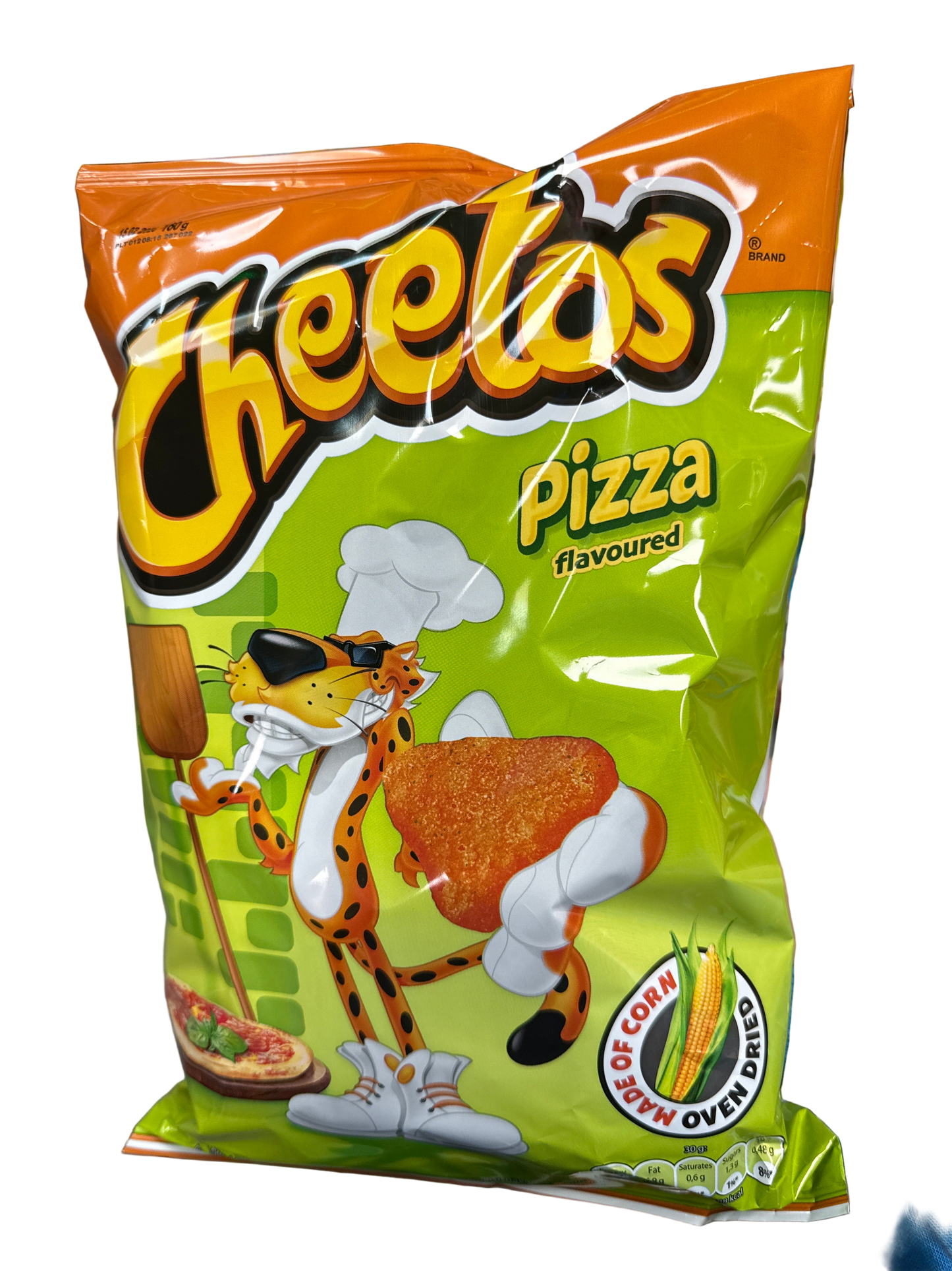 Cheetos flaming hot bag