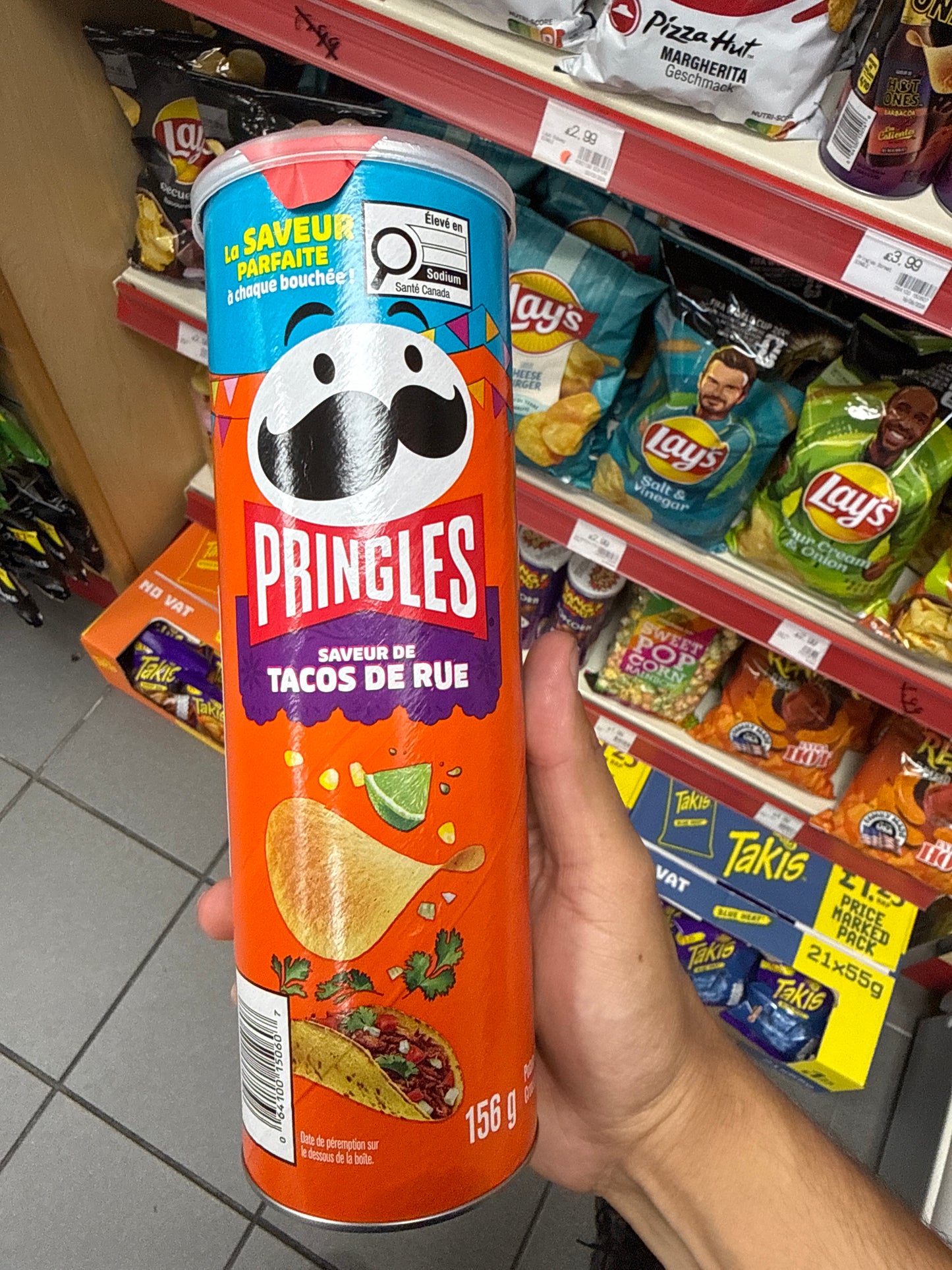 USA Pringles  156g