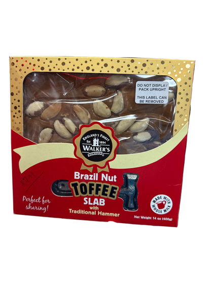 Liquorice Toffee Slab with Hammer