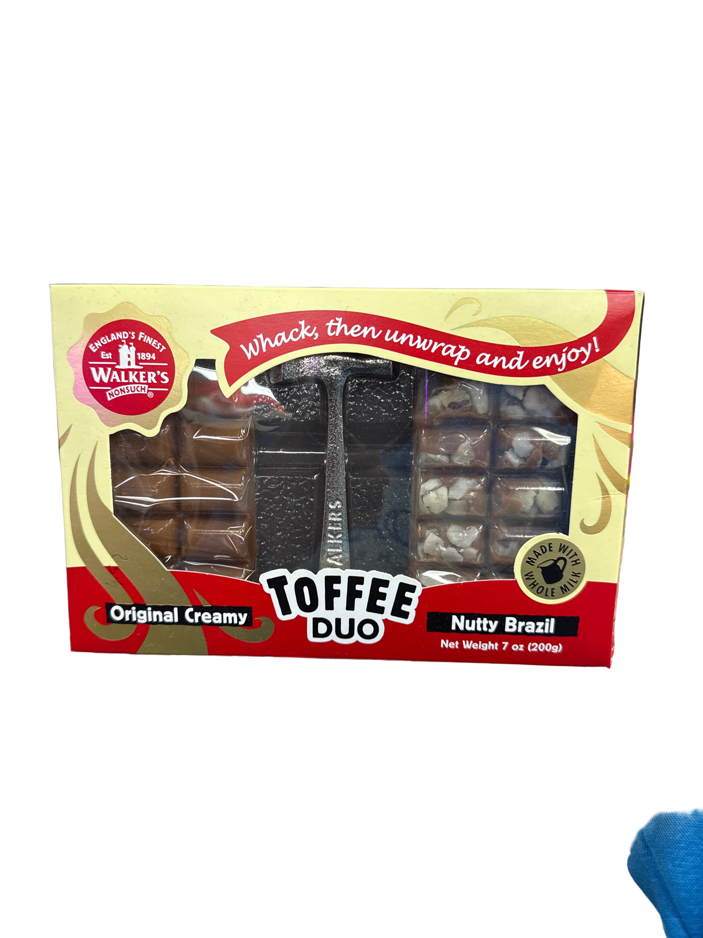 Liquorice toffee slab