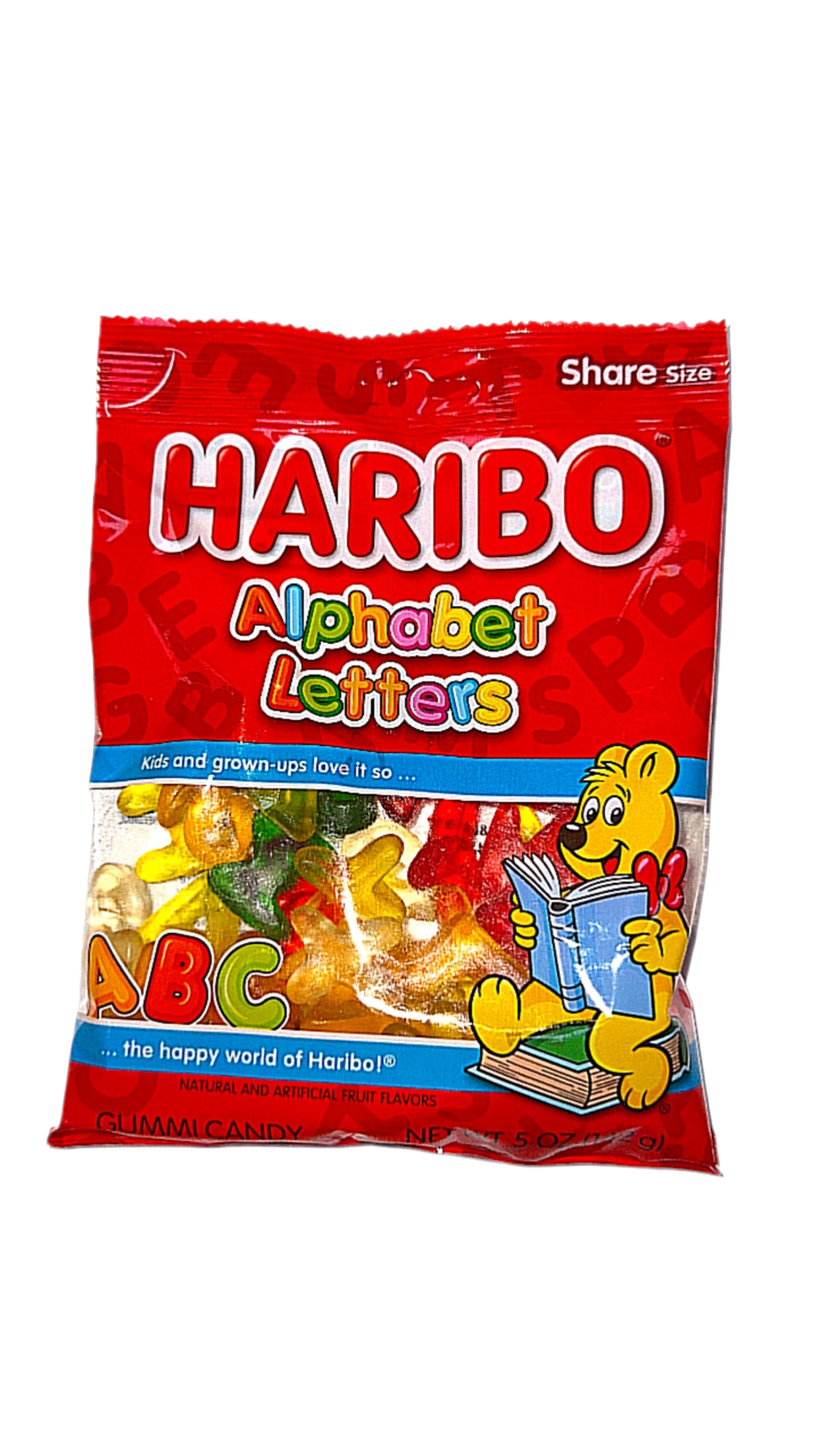 Haribo alphabet letters