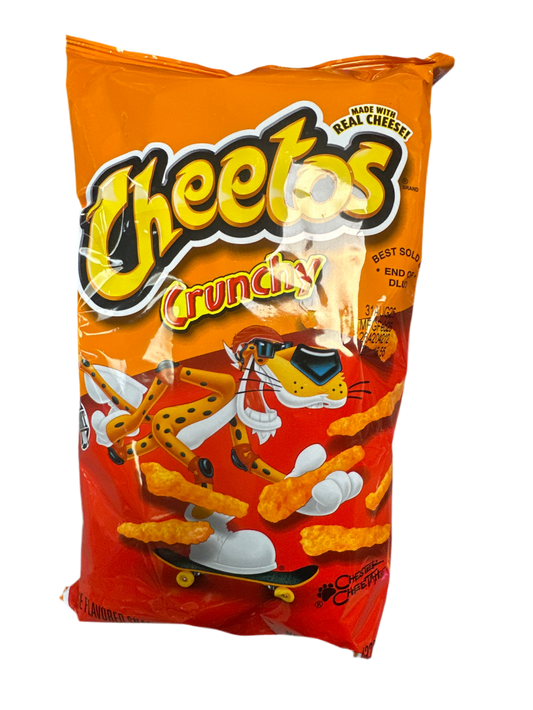 Cheetos flaming hot bag