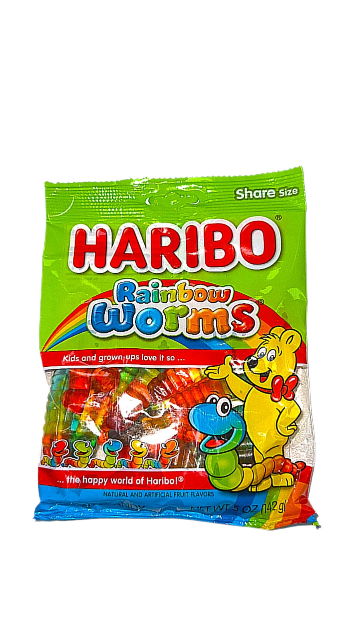 Haribo rainbow worms