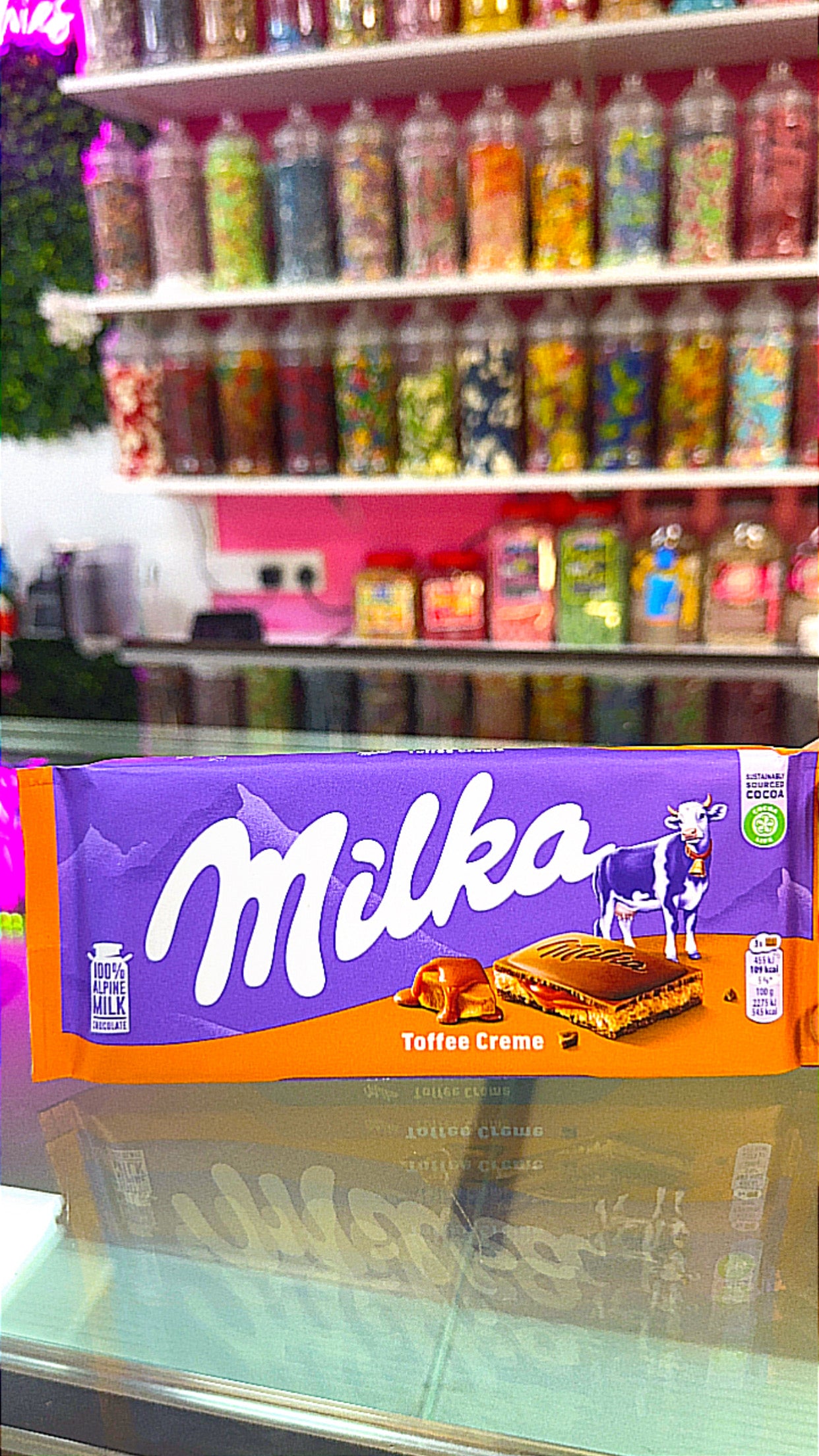 Milka choc bar