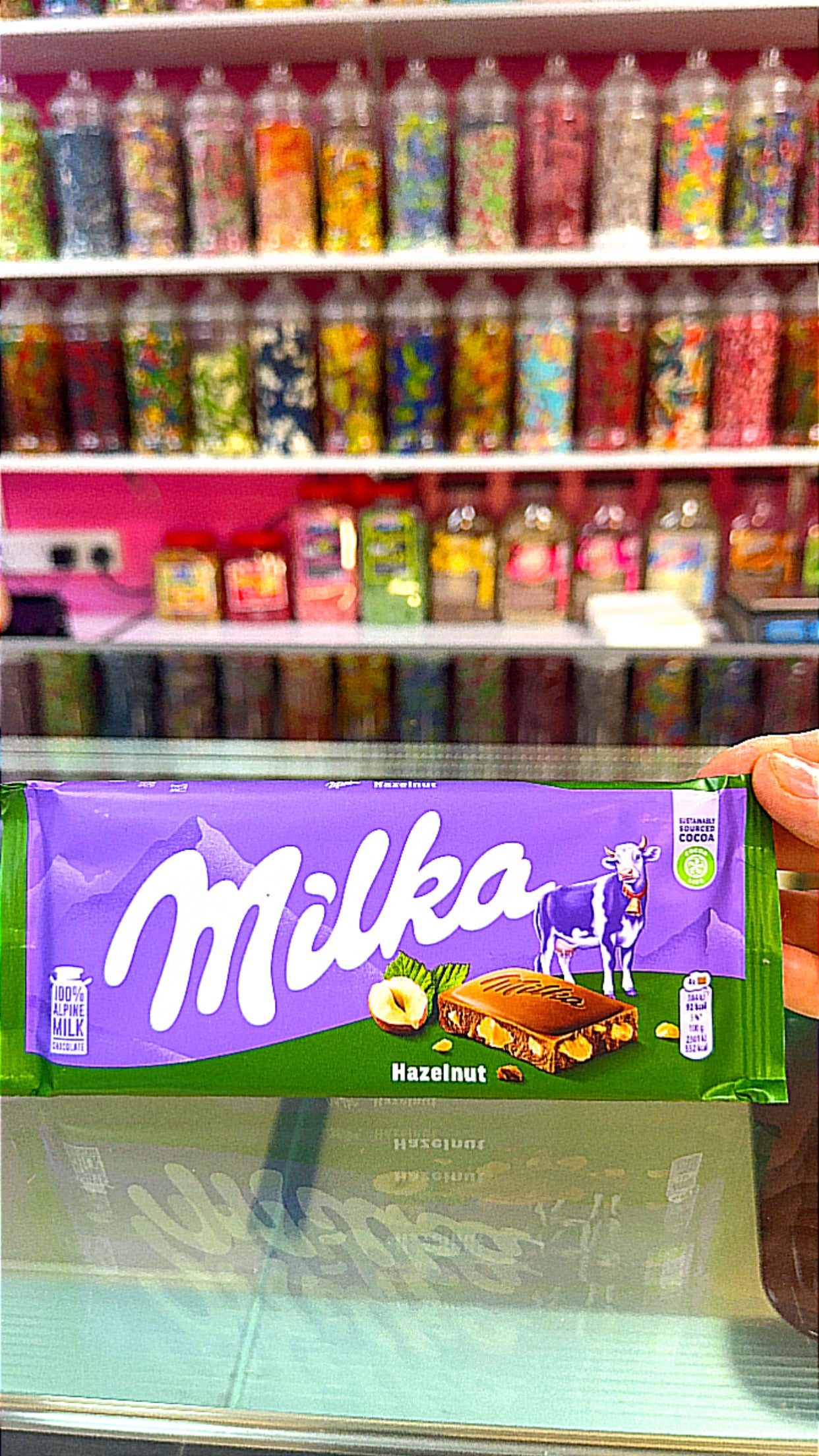 Milka choc bar