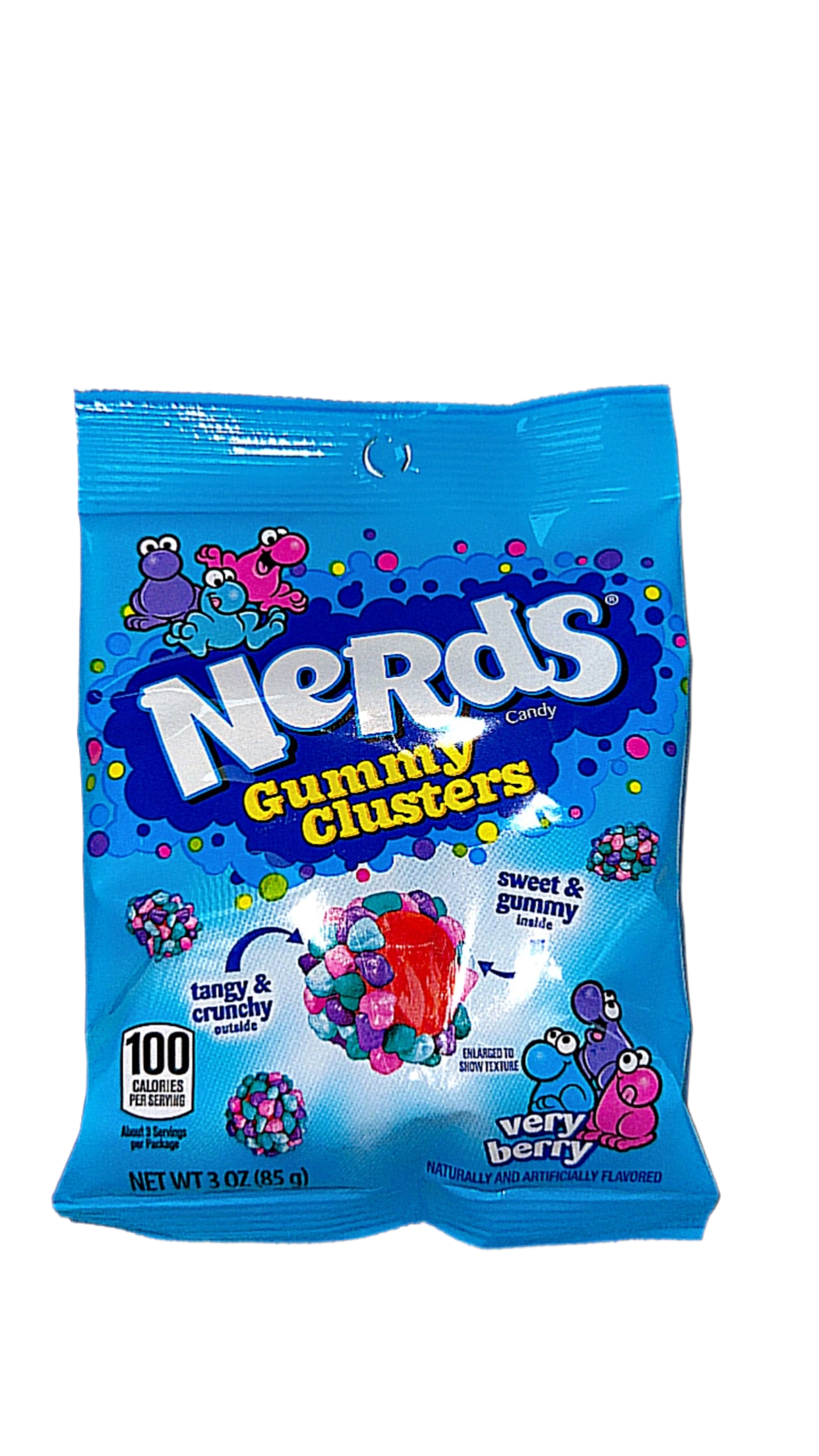 Nerds berry clusters bags