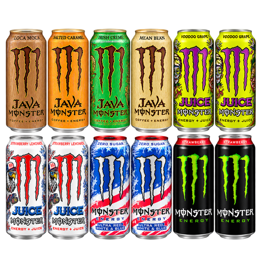 Monster energy drinks