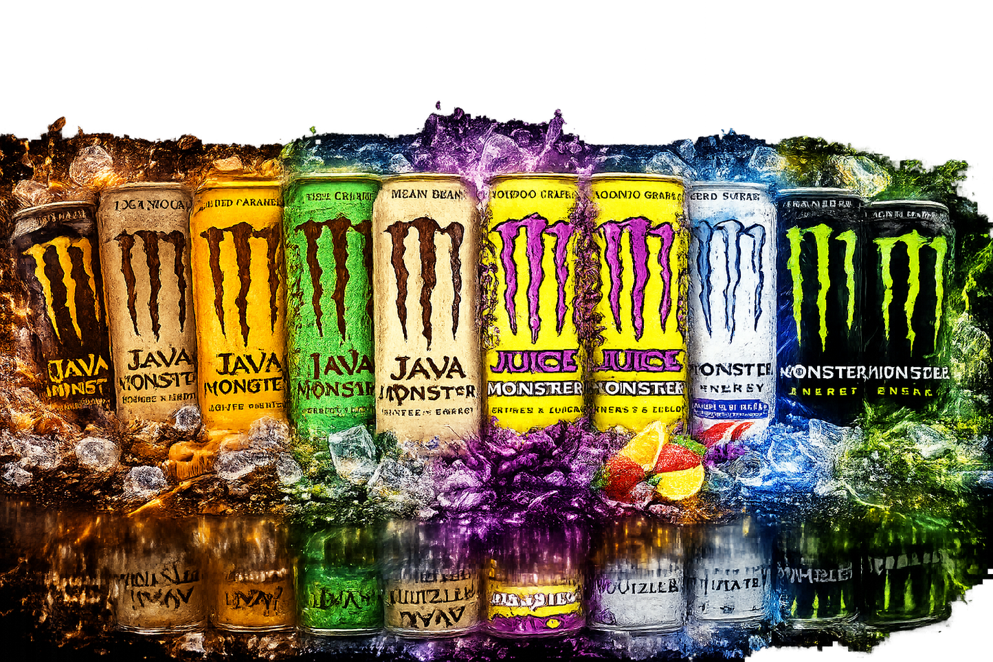 Monster energy drinks