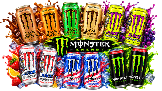 Monster energy drinks