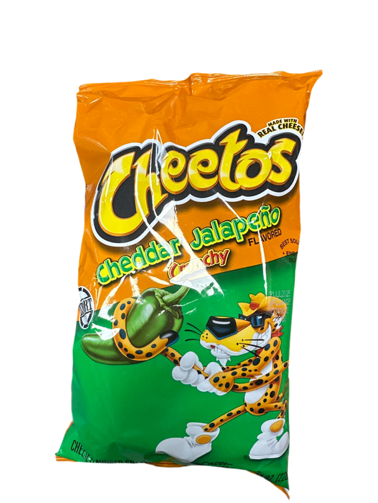 Cheetos flaming hot bag