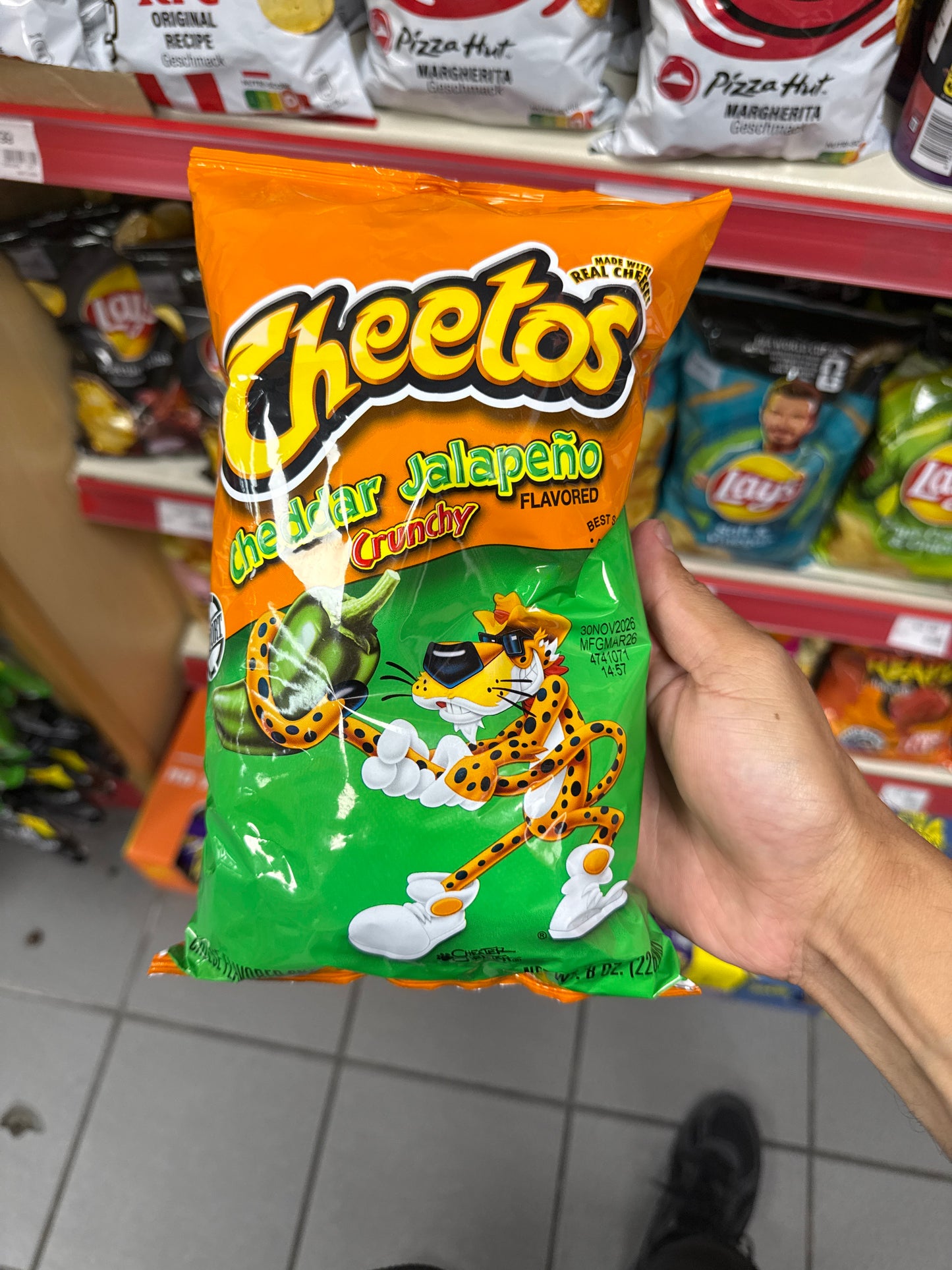 Cheetos Flaming Hot Crisps