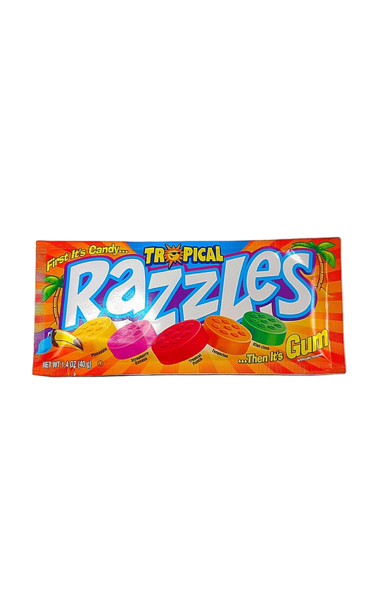 Razzles gummy