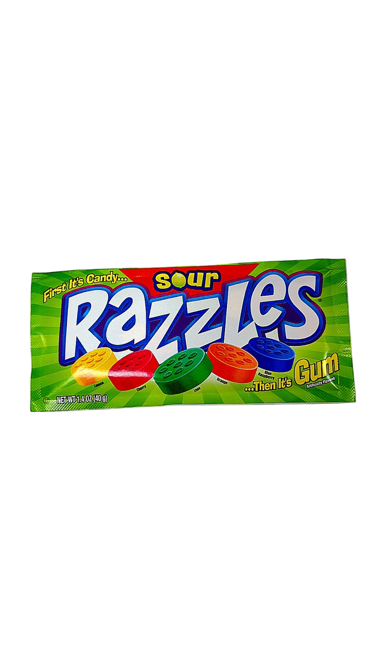 Razzles gummy