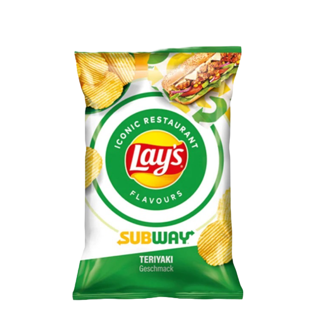 Lays Subway Teriyaki crisps 140g