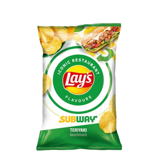 Lays Subway Teriyaki crisps 140g