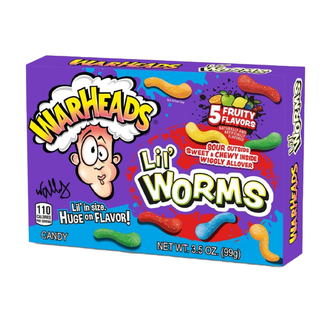 Warheads Lil’ Worms Theatre Box