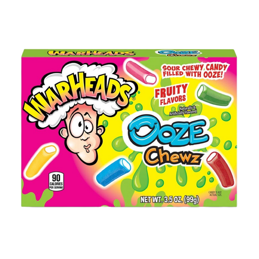 Warheads Ooze Chewz Theatre Box