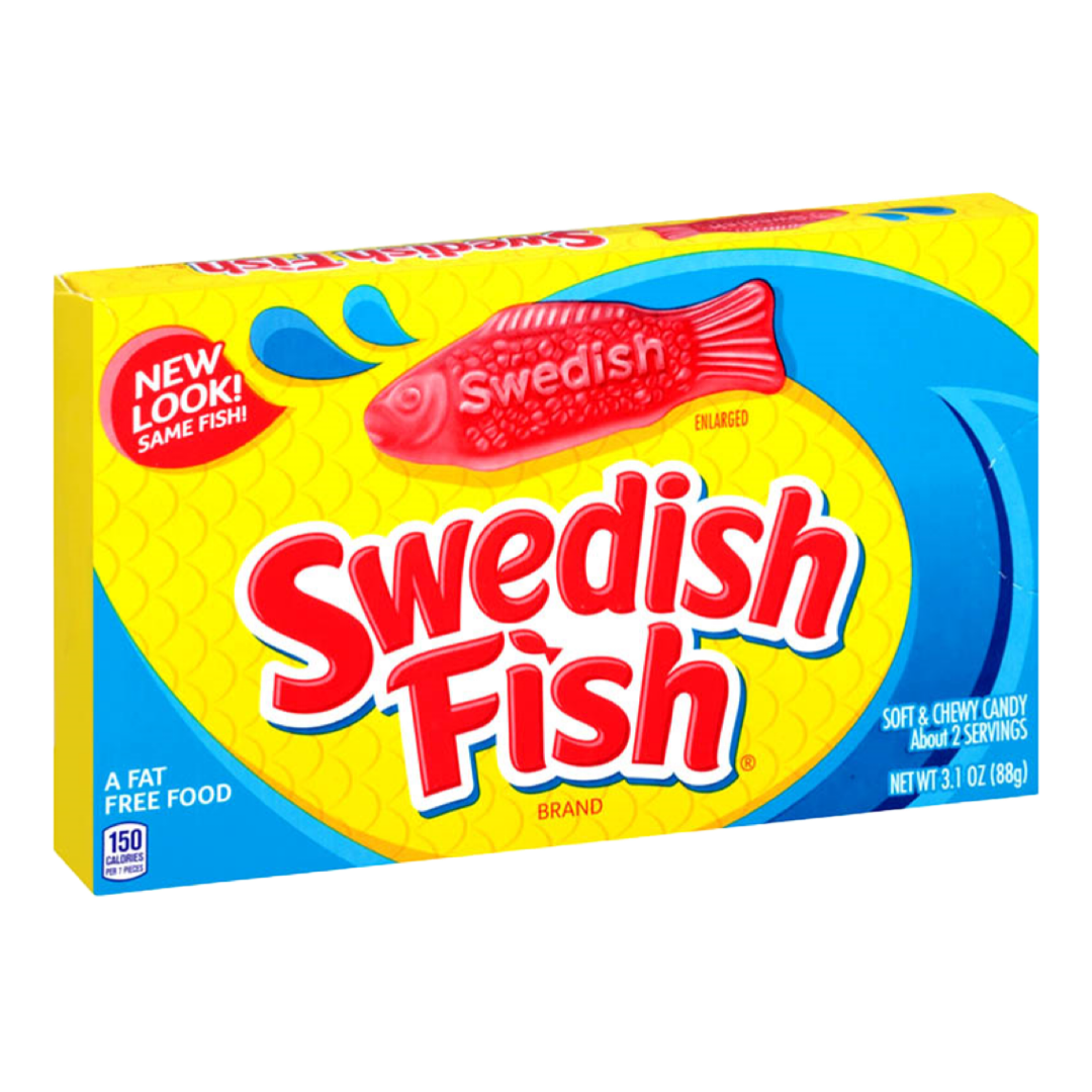 Swedish Fish Theatre Box original Red