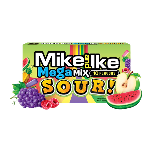 Mike N Ike Mega mix Sour 141g