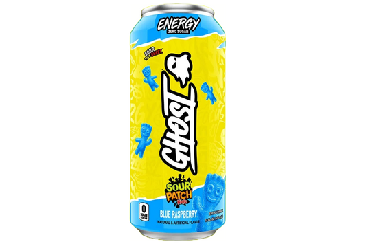 Ghost Sour Patch Kids Blue raspberry Energy 473ml