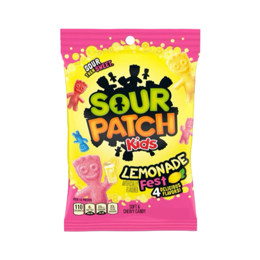 Sour patch bags 102g