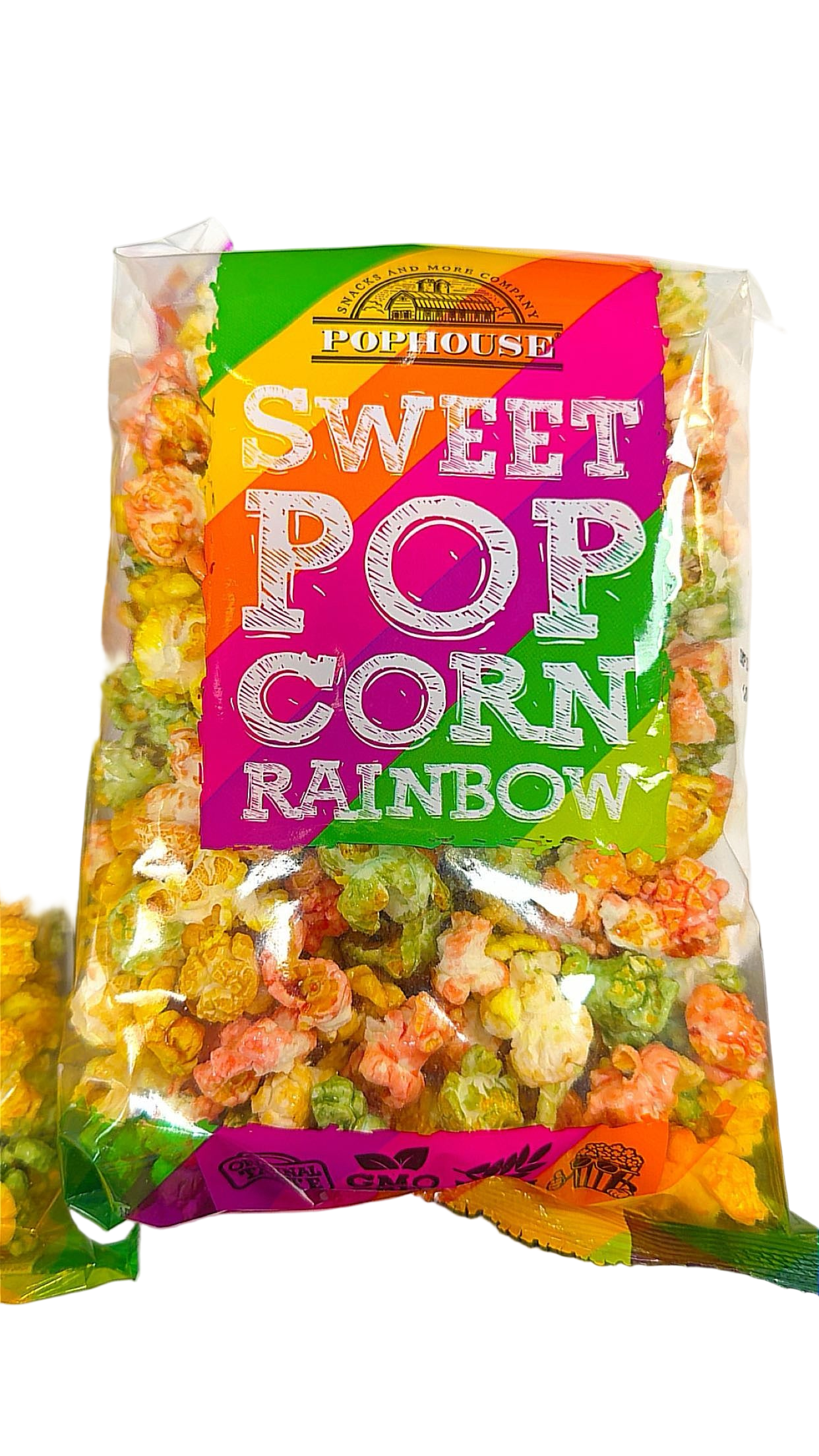 Colourful rainbow popcorns100g