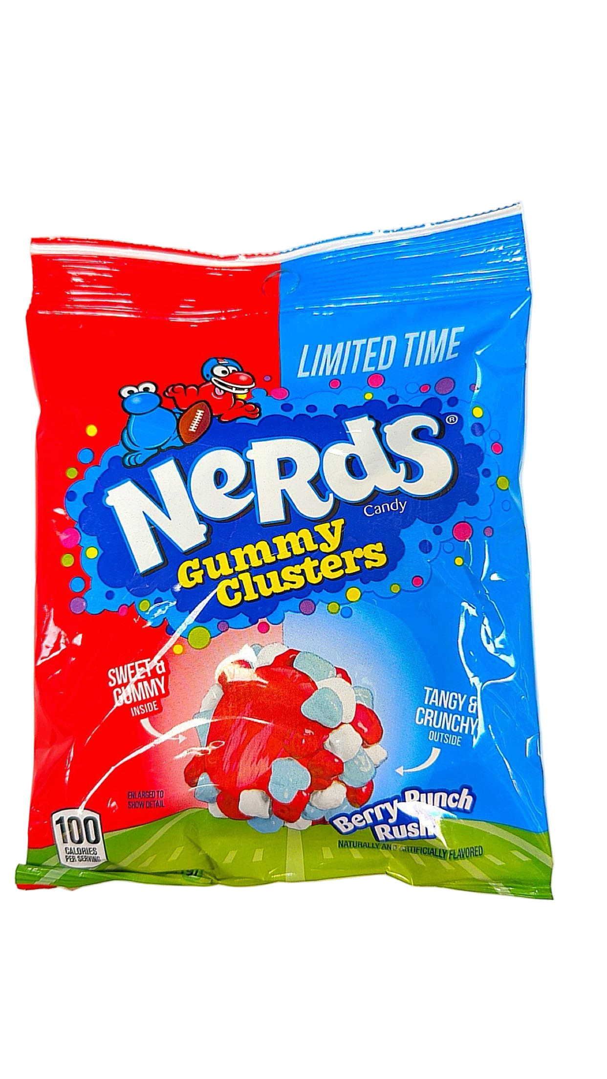 New nerds gummy clusters bags