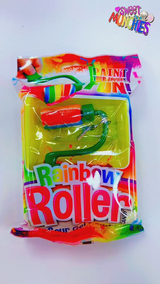 Rainbow roller sweets