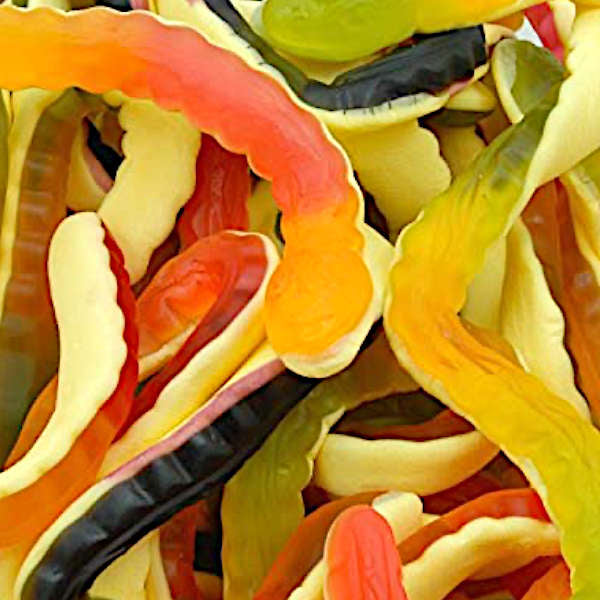 Pick N Mix Haribo Yellow Belly Snakes 500G/1KG