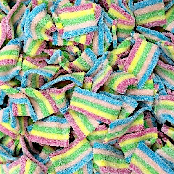 Pick N Mix Rainbow Fizzy Belts 500G/1KG